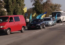 «Правый сектор» и Мустафа Джемилев осадили Крым