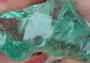 Кусок зелёного «стекла» оказался осколком Тунгусского метеорита 